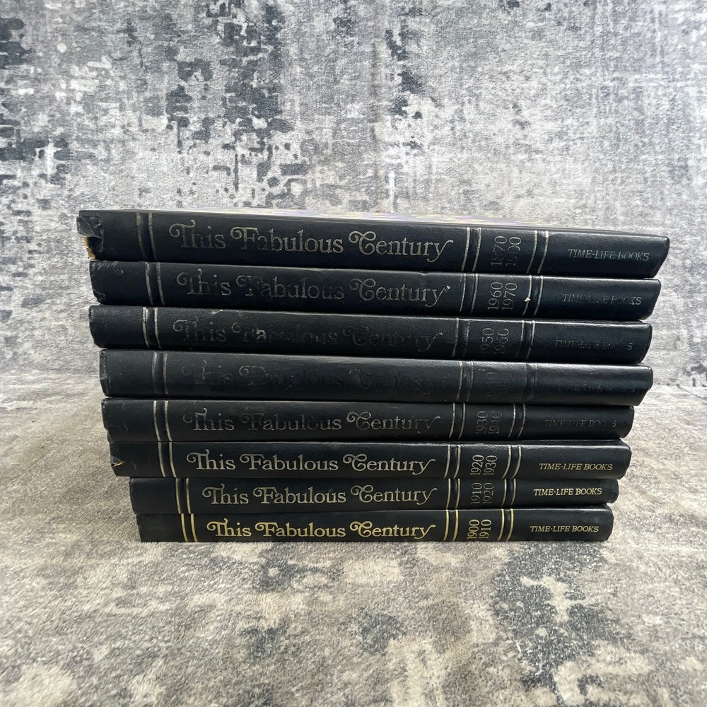 This Fabulous Century Time Life Books 8 Volume Hardcover Set 1870-1970 Complete